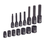 Torx & E-Torx Impact Bit Socket Set, 14-pc, SAE/Metric V3I8 - product image 1
