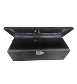 Truck Chest Box with Portable Tool Box, Black, 35.5-in H2L6 - product image 3