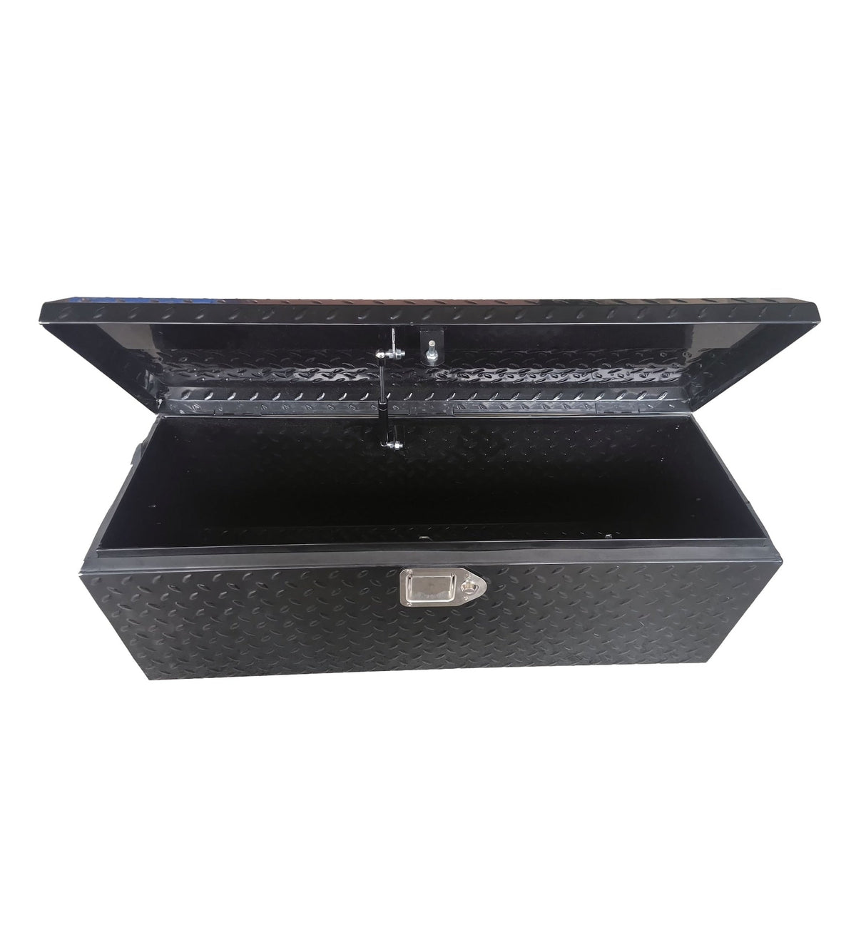 Truck Chest Box with Portable Tool Box, Black, 35.5-in H2L6 - product image 3