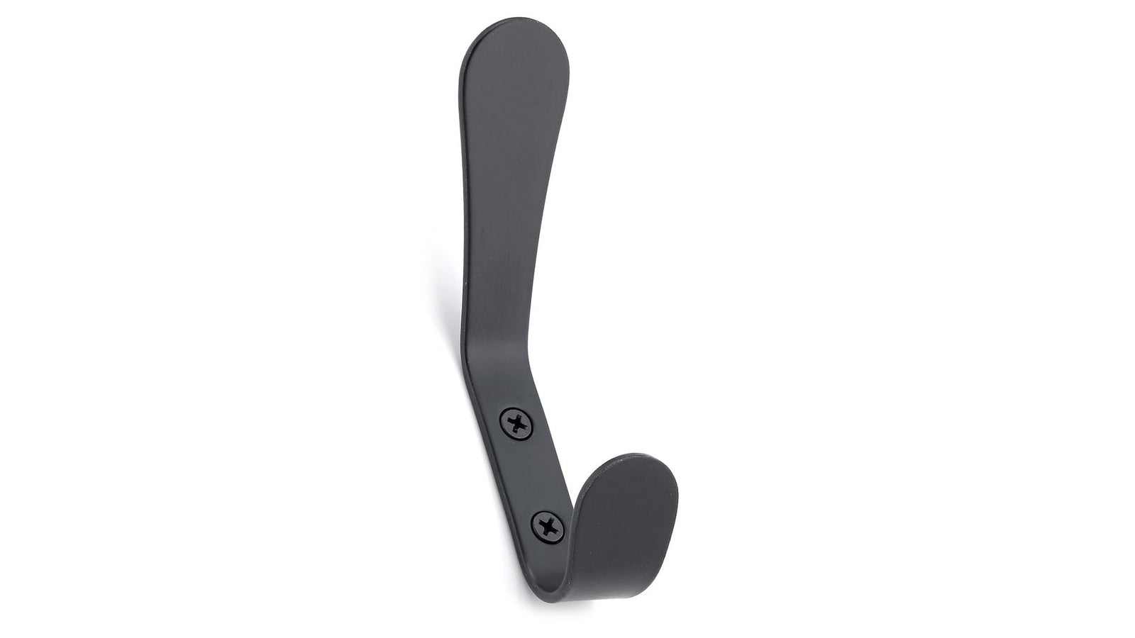 Utility Double Hook, Matte Black Z4H6 - product image 1