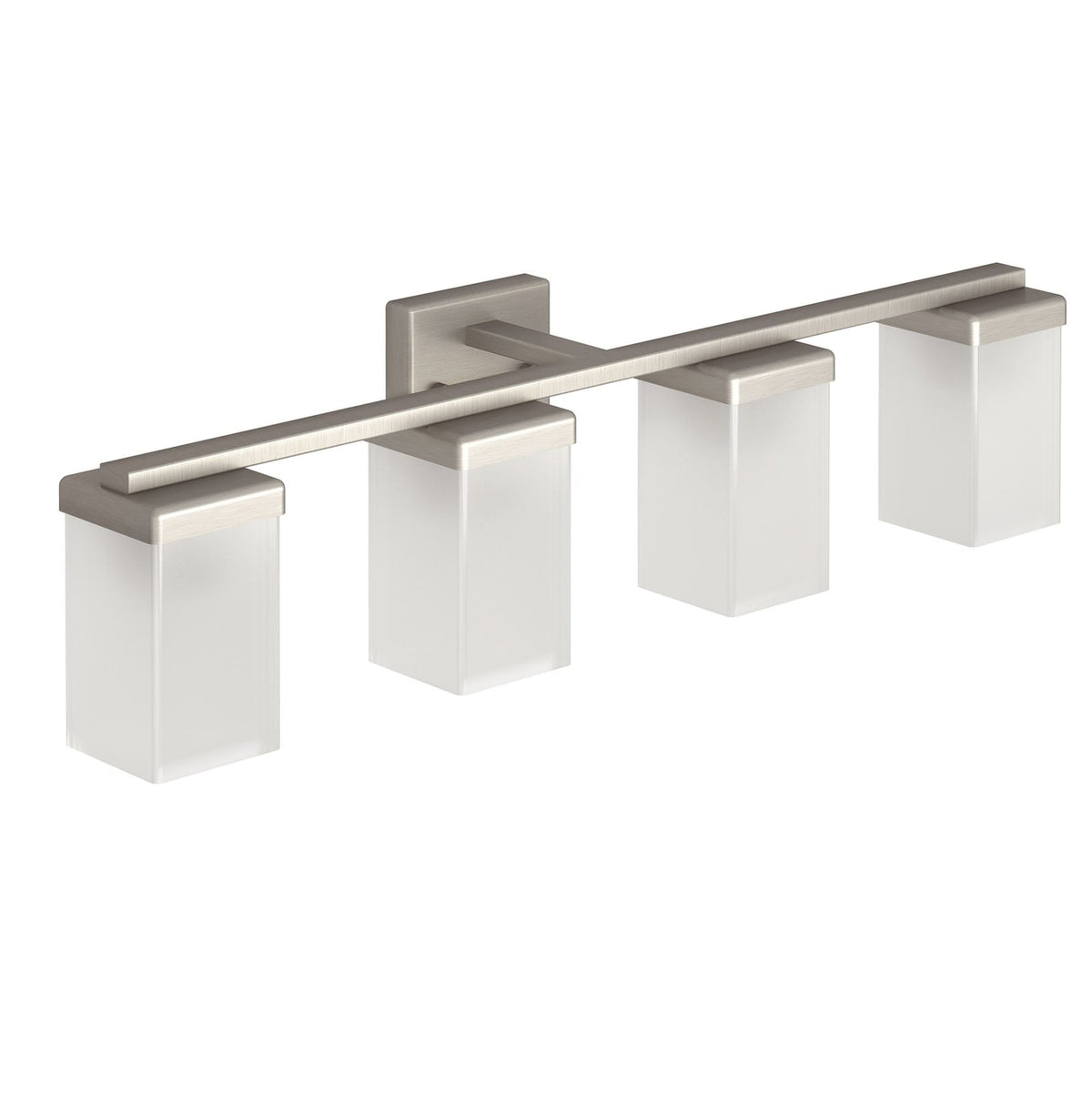 90-Degree Vanity Lighting Fixture, Brushed Nickel, 4-L N9G6 - product image 1