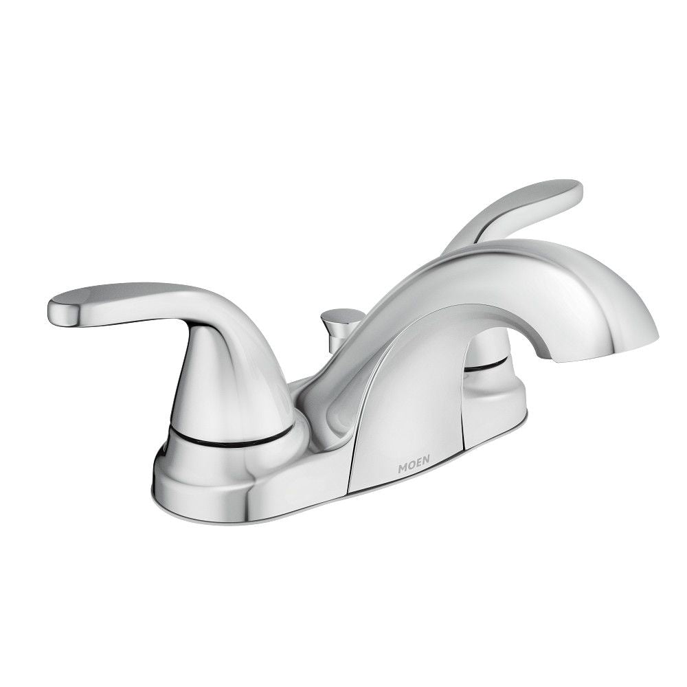 Adler Double Handle Bathroom Faucet, Chrome P4I2 - product image 1