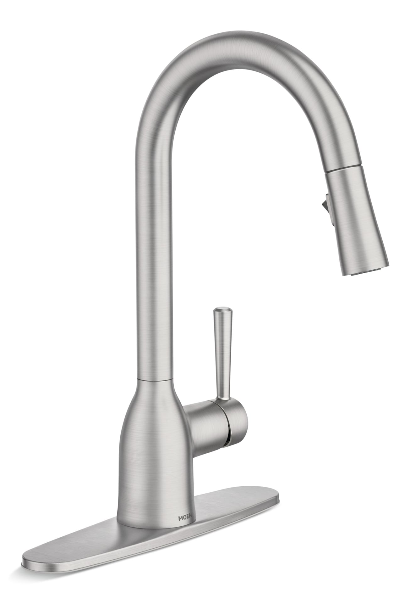 Adler Single Handle Pulldown Kitchen Faucet, Spot Resist Stainless B2Z9 - product image 1