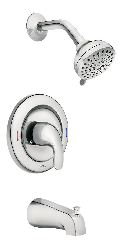 Adler Single Handle Tub Shower with Posi-Temp, Chrome O8K7