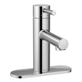 Align Single Handle High Arc Single Hole Bathroom Sink Faucet, Chrome A1J6 - product image 2