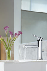 Align Single Handle High Arc Single Hole Bathroom Sink Faucet, Chrome A1J6 - product image 3