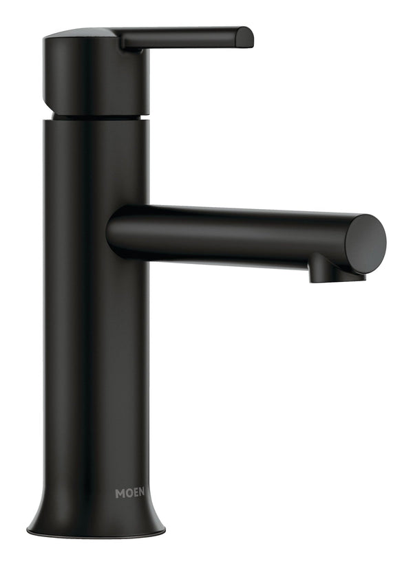 Arlys Single Handle Bathroom Faucet, Matte Black T9M5