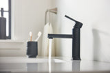 Arlys Single Handle Bathroom Faucet, Matte Black T9M5 - product image 4