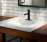 Arlys Single Handle Bathroom Faucet, Matte Black T9M5 - product image 6