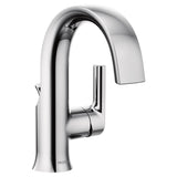 Doux Single Handle High Arc Bathroom Sink Faucet, Chrome Z6F4 - product image 1