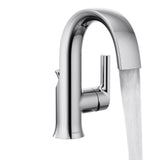Doux Single Handle High Arc Bathroom Sink Faucet, Chrome Z6F4 - product image 4