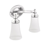 EVA Dual Vanity Lighting Fixture, Chrome X6J1 - product image 1
