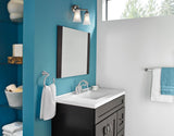 EVA Dual Vanity Lighting Fixture, Chrome X6J1 - product image 2