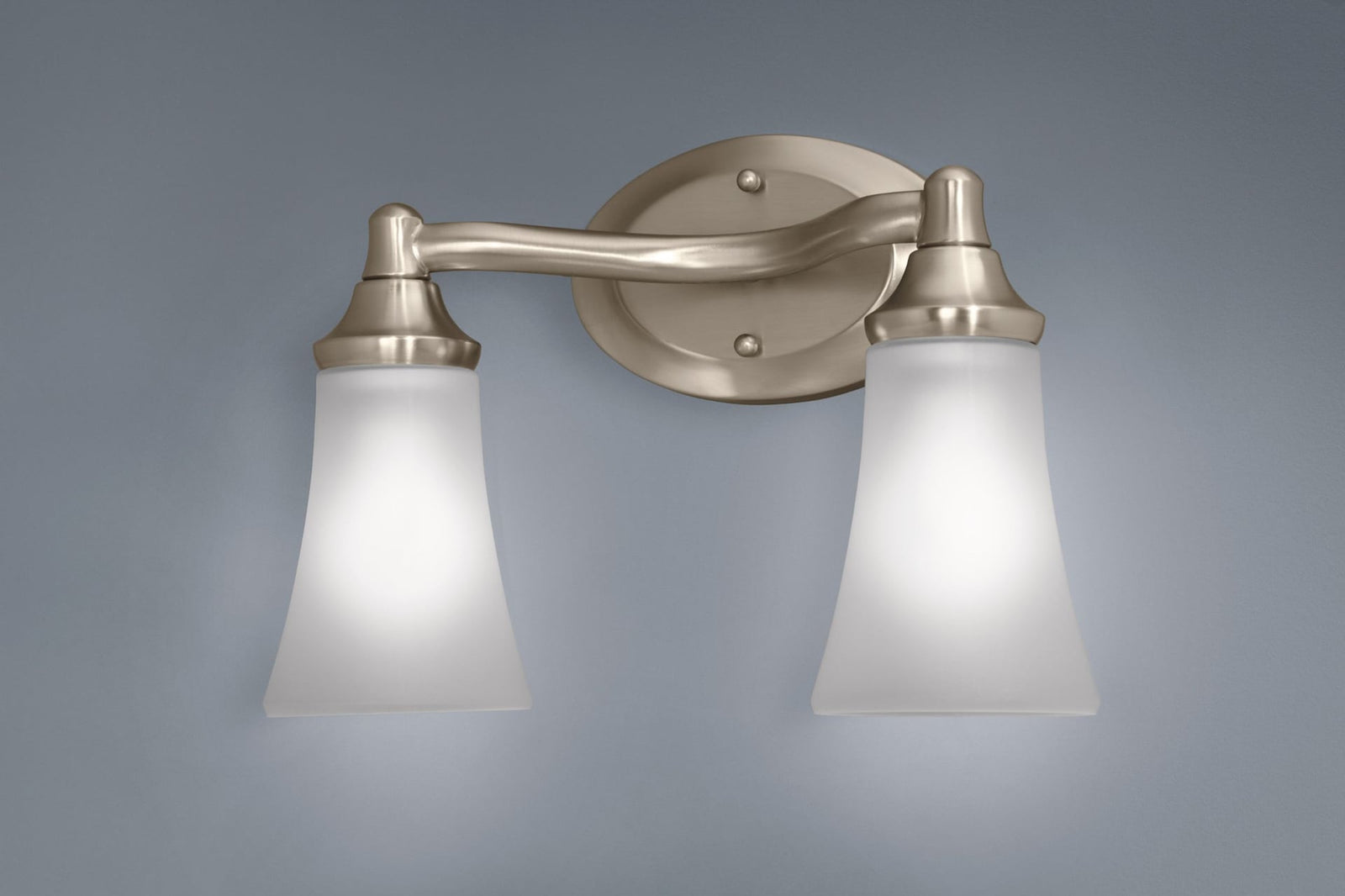 EVA Dual Vanity Lighting Fixture, Chrome X6J1 - product image 8