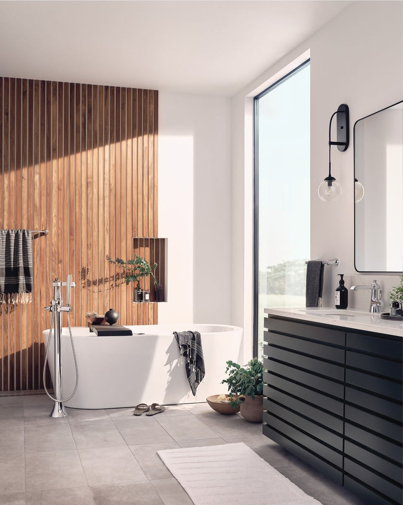 Flara Single Handle Single Hole Bathroom Sink Faucet, Chrome P8X0 - product image 7