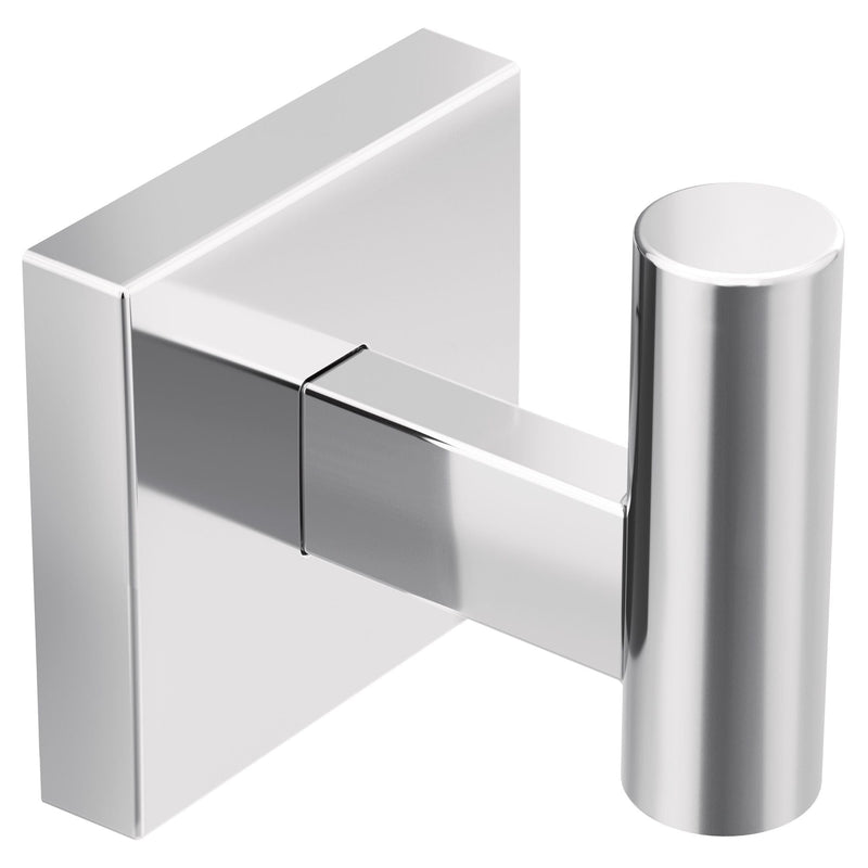 Triva Single Robe Hook, Chrome S5P4