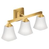 Voss 3-Light Vanity Lighting Fixture, Brushed Gold H2N3 - product image 1
