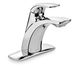 Zarina Single Handle High Arc Bathroom Faucet, Chrome W1N7 - product image 2