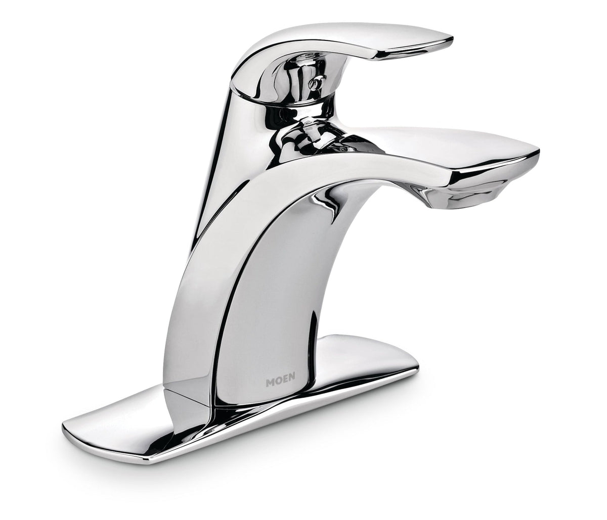 Zarina Single Handle High Arc Bathroom Faucet, Chrome W1N7 - product image 2