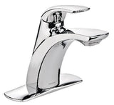 Zarina Single Handle High Arc Bathroom Faucet, Chrome W1N7 - product image 3