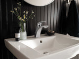 Zarina Single Handle High Arc Bathroom Faucet, Chrome W1N7 - product image 5
