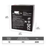 Group Size U1R Small Engine Battery, 230 CCA N6L2 - product image 1