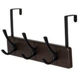 13.3" Traditional Wall 3 Hook Rack, Brown P0X2 - product image 1