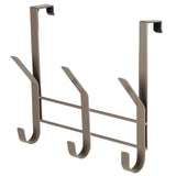 8.5" Over The Door Metal 3 Hook, Champagne J4T5 - product image 1