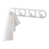 Heavy Duty Plastic 4-Hook Hook, White, 19.7-in R4V5 - product image 1