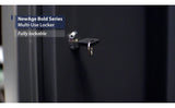 Bold 3.0 Series 24-Gauge Steel Multi-Use Locker, Fully-Welded, 800-lb Capacity, Black/Grey, 30-in F4Z7 - product image 5