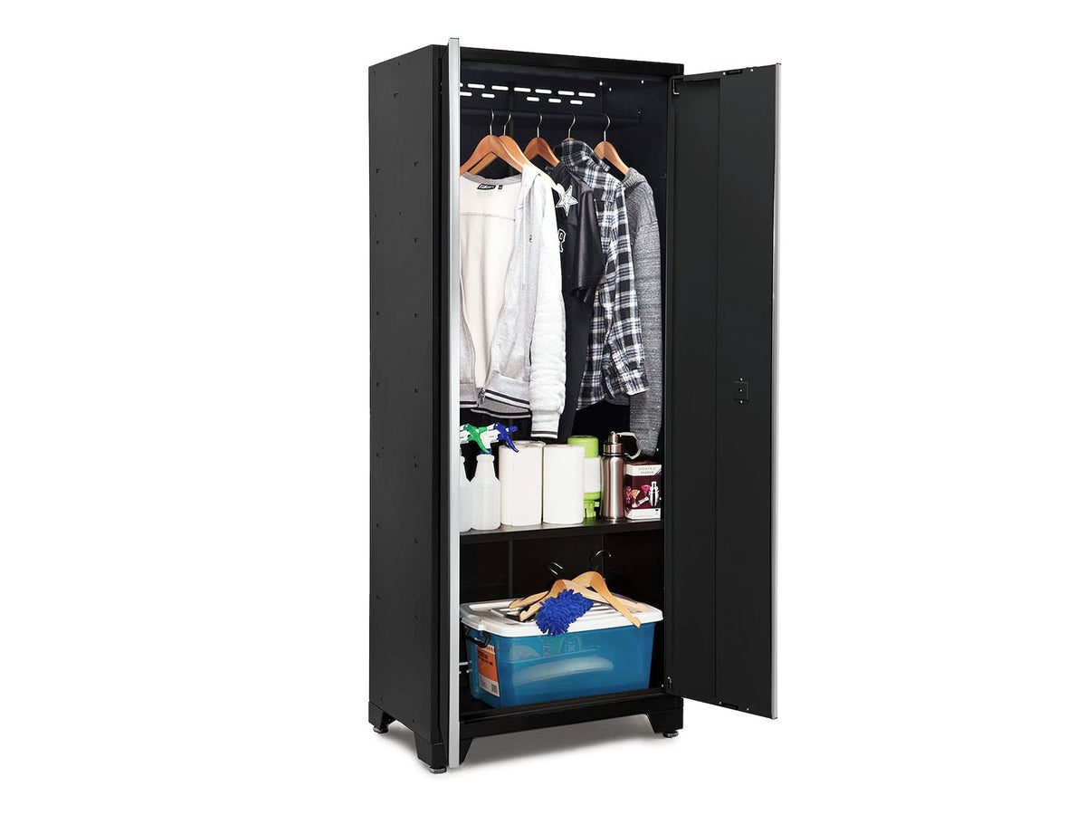 Bold Series 24-Gauge Steel RTA Storage Locker with 3 Shelves, Black, 30-in A9L6 - product image 3