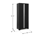 Bold Series 24-Gauge Steel RTA Storage Locker with 3 Shelves, Black, 30-in A9L6 - product image 5