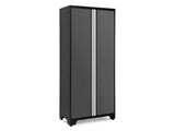 Bold Series Lockable 24-Gauge Steel RTA Storage Locker with 3 Shelves, Grey/Black, 36-in W5G8 - product image 2