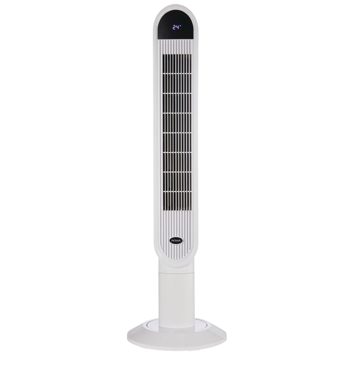 Oscillating Tower Fan, Remote Control, 3-Speed, White, 45-in W3C4 - product image 1