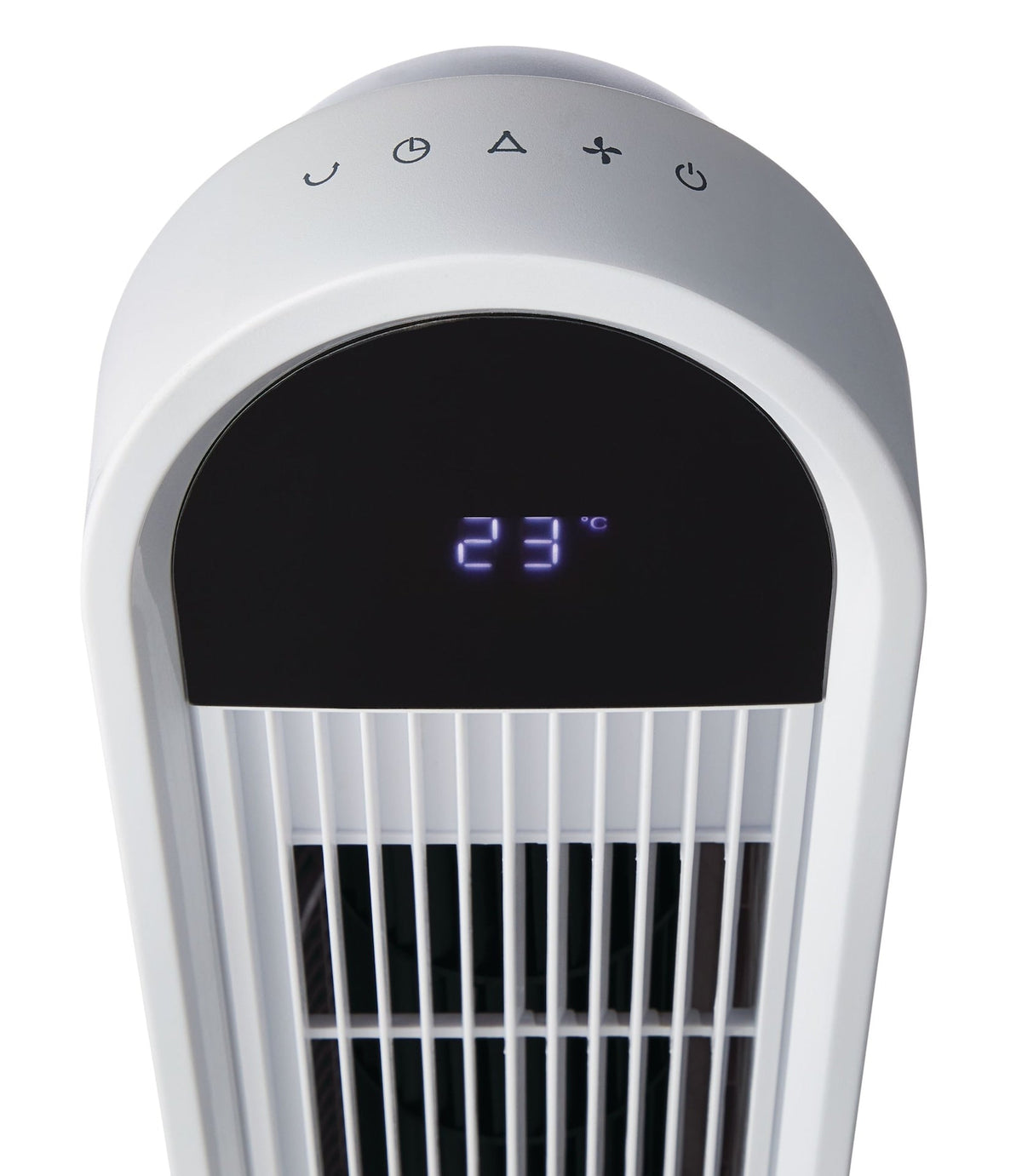 Oscillating Tower Fan, Remote Control, 3-Speed, White, 45-in J5D5 - product image 4