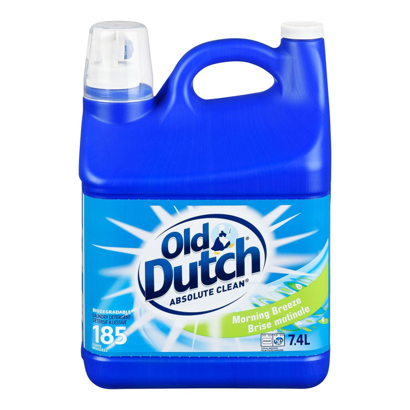 Dutch Absolute Clean Liquid Laundry Detergent, Morning Breeze Scent, 185-Load, 7.4-L T0P1