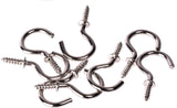 Cup Hooks Set, Nickel, 7/8-in, 40-pk Y9S7 - product image 1