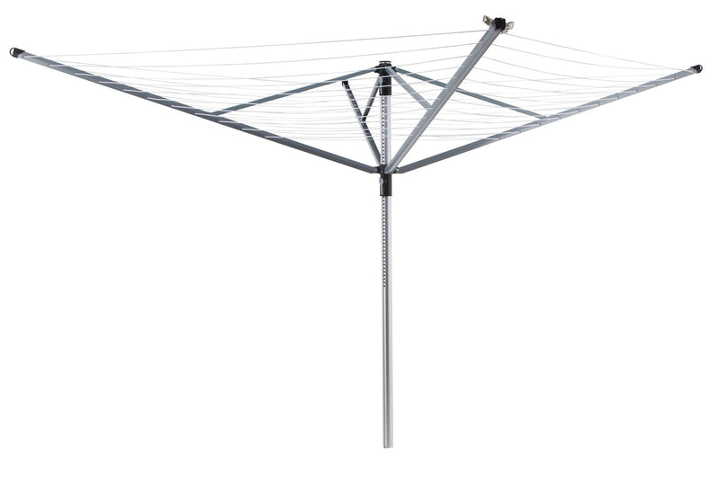 Outdoor Umbrella Clothes Dryer, Grey, 60-m A7E5