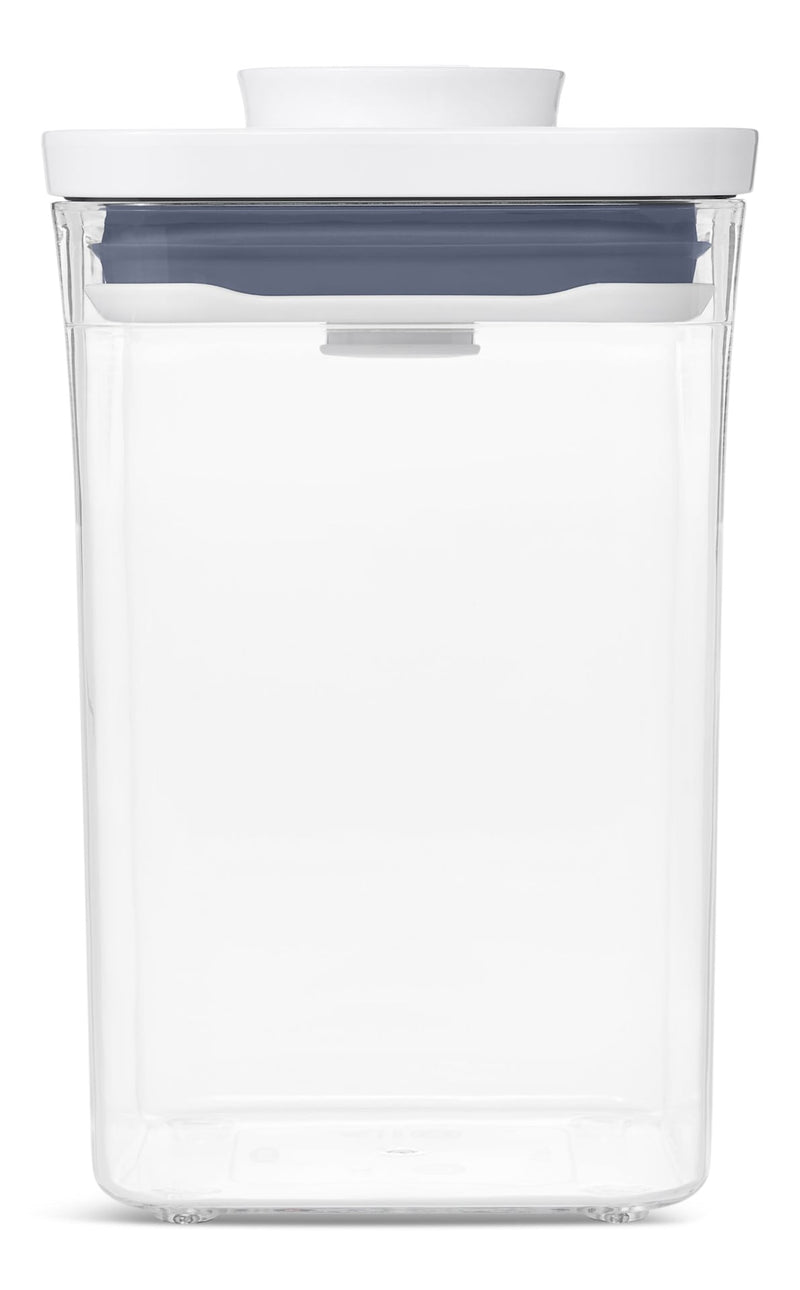 POP Square Plastic Food Storage Container, 1-L, Small, with Airtight Seal H1C8