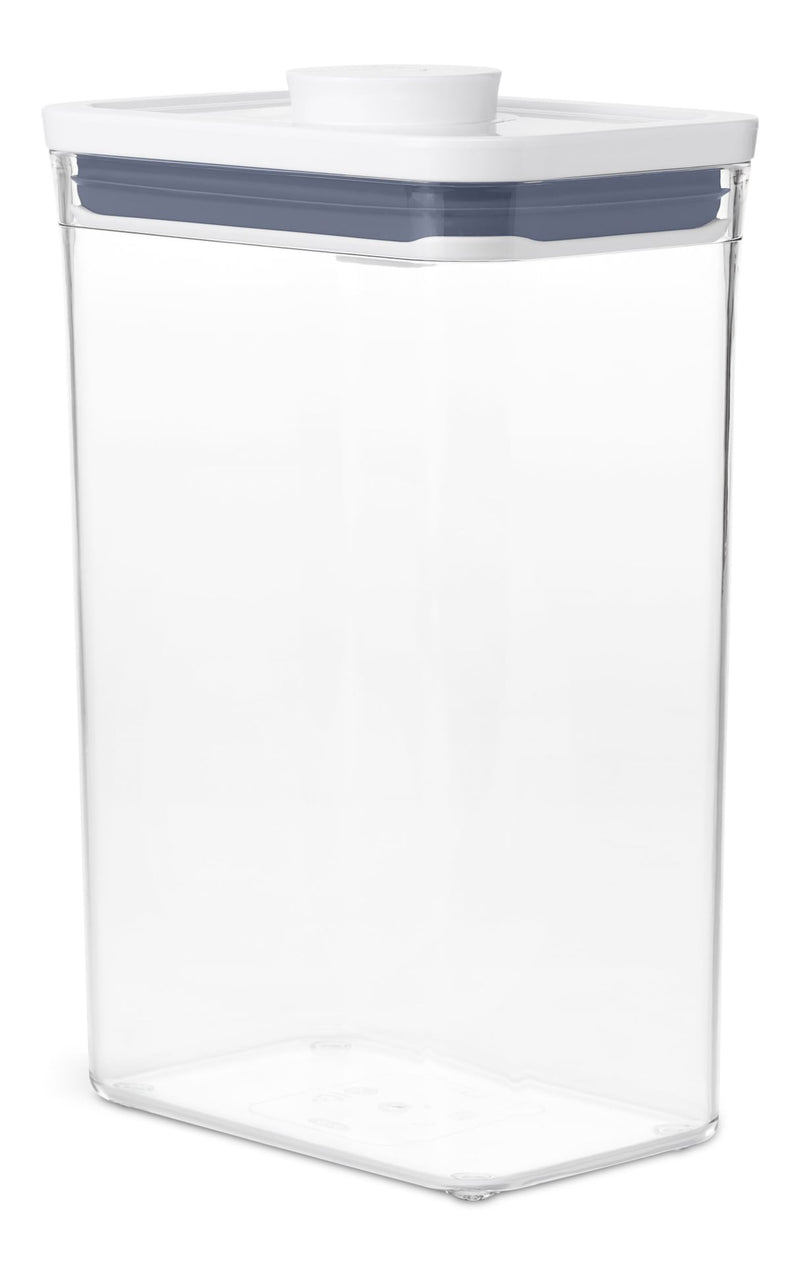 Rectangular Plastic Pantry Storage POP Container, 2.6-L, Medium, BPA-Free W0K1