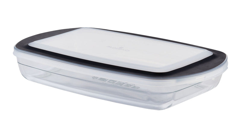 Glass Rectangular Baking Dish with Lid, 2.8-qt F2Z6