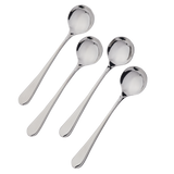 Stainless Steel Soup Spoons, 4-pc K6M6 - product image 1