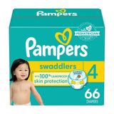 Swaddler Size 4 Leak-Free Baby Diapers, 66-pc Z7S8 - product image 1