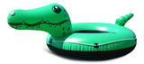 Inflatable Crocodile River/Lake Float Tube, 1-person, Green B4G5 - product image 1