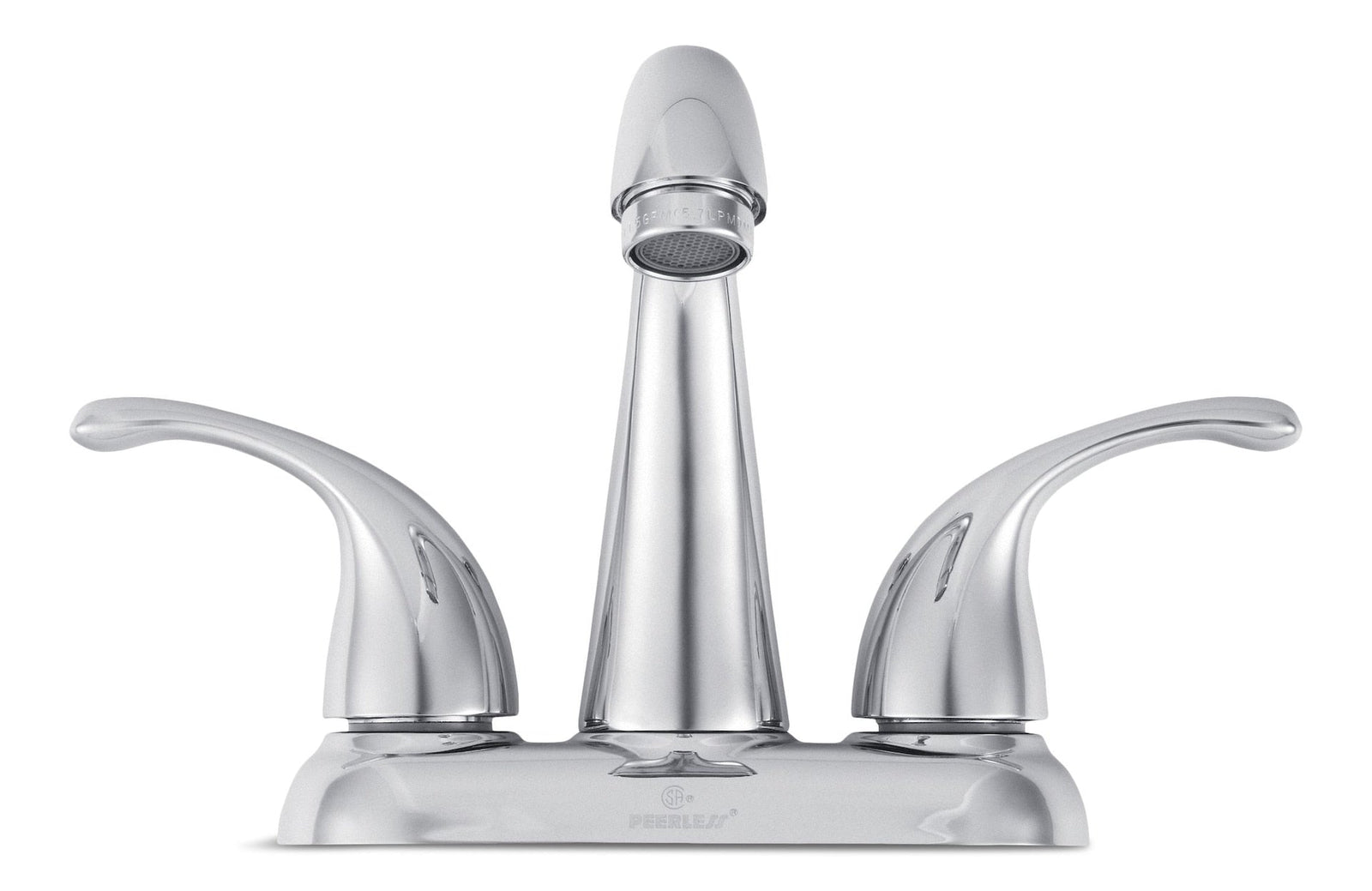 Double Handle Rigid Spout 4-in Centreset Bathroom Sink Faucet with Pop-Up Drain, Chrome K1X6 - product image 1
