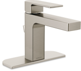 Xander Single Handle Rigid Spout Single Hole Bathroom Sink Faucet WaterSense Certified, Brushed Nickel A1C0 - product image 1