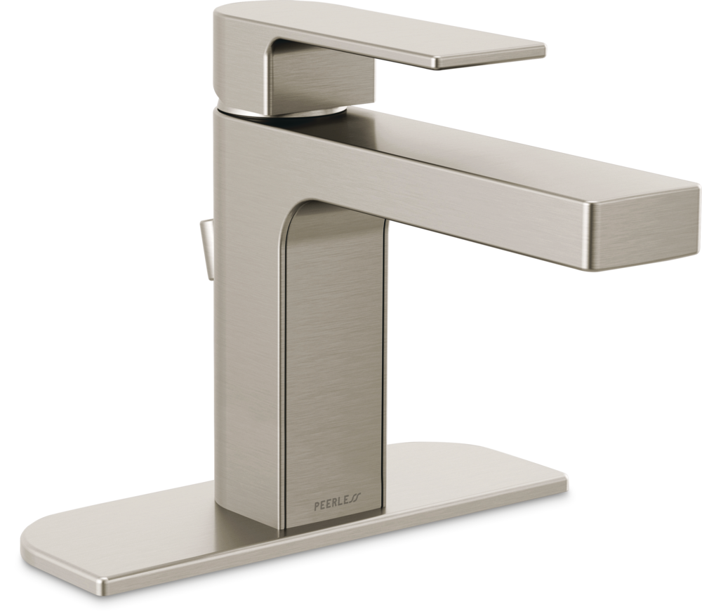 Xander Single Handle Rigid Spout Single Hole Bathroom Sink Faucet WaterSense Certified, Brushed Nickel A1C0 - product image 1