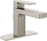 Xander Single Handle Rigid Spout Single Hole Bathroom Sink Faucet WaterSense Certified, Brushed Nickel A1C0 - product image 2