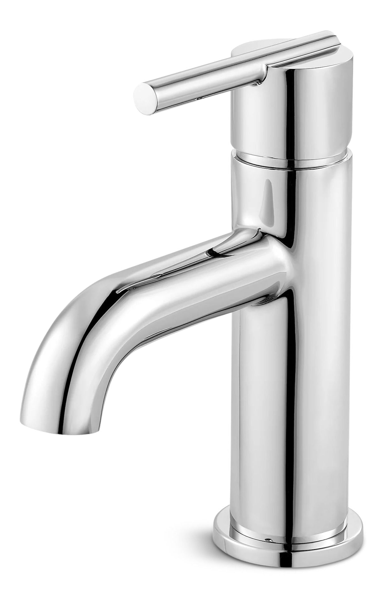 Fullerton Single Handle Single Hole 4-in Centreset Bathroom Sink Faucet, Push & Seal Drain, Chrome R1D4 - product image 1
