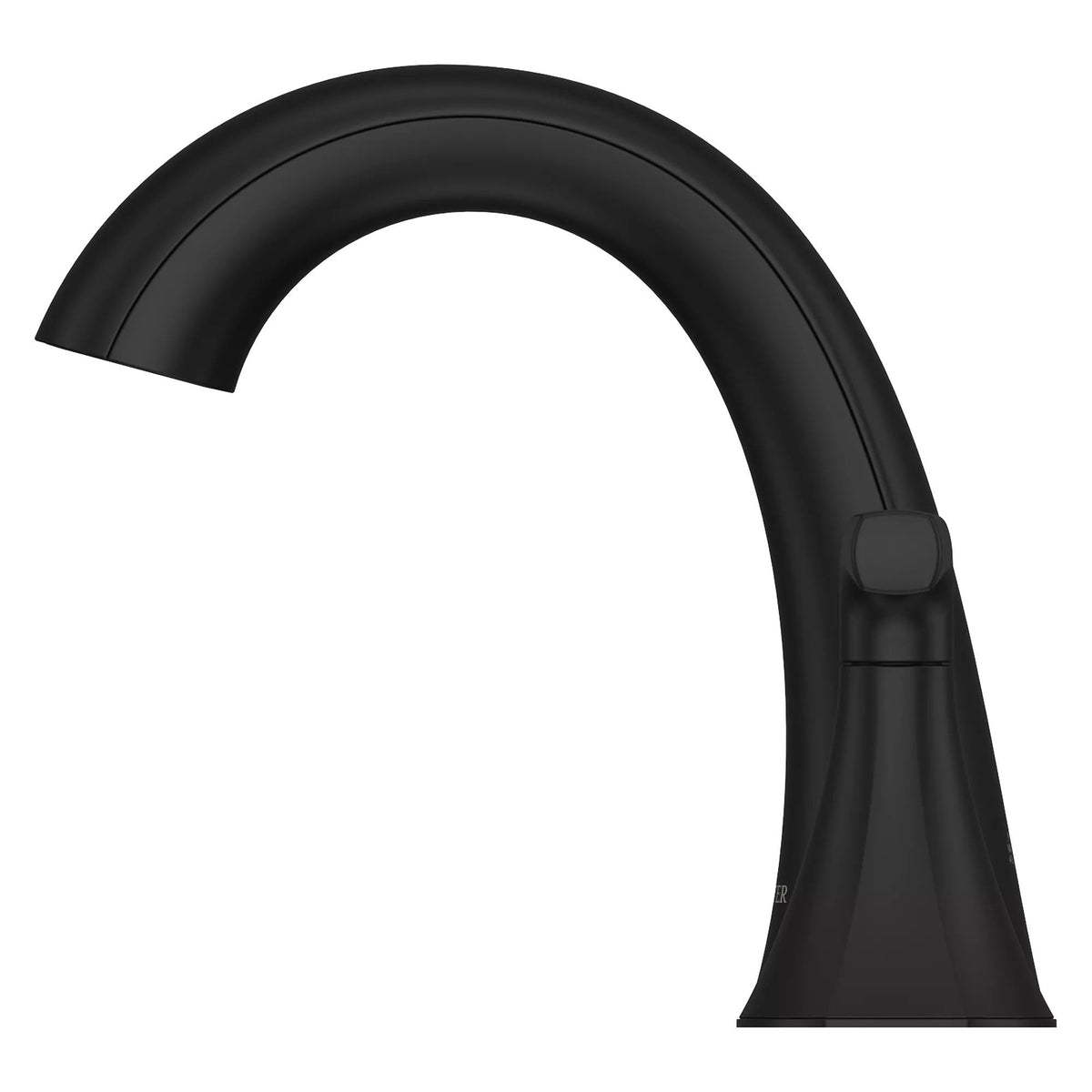 Rancho 8-in Widespread Bath Faucet, Matte Black D9D3 - product image 4